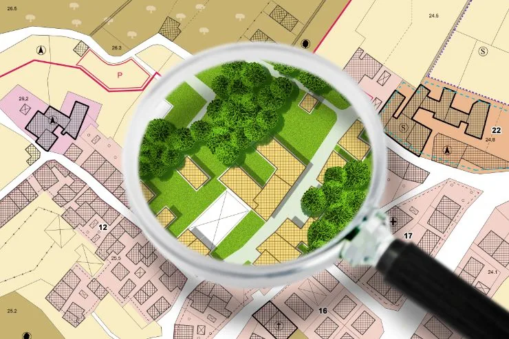 Plan cadastral – Gestion foncière
